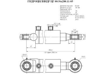 ЦГ-80.56х280.11-05
