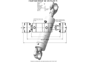 ЦГ-100.50х200.70