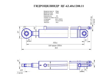 ЦГ-63.40х1200.11