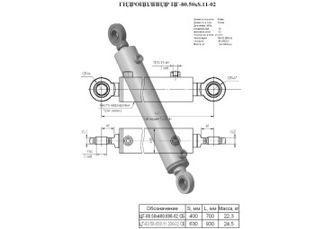 ЦГ-80.50х400.00-02СБ